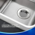 thumbnail image 3 of GYDEK Kitchen Sink Strainer, Stainless Steel Sink Drain Strainer, Dishwasher Safe, Pack of 3, 3 of 8