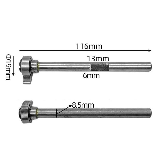 2pcs for 4304 4305 4306 Jig Saw Shaft Reciprocating Saw Quick Chuck Assembly