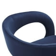 thumbnail image 6 of Modway Pinnacle Performance Velvet Dining Chair Set of Two in Midnight Blue, 6 of 10