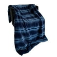 thumbnail image 2 of Plutus Blue Fluffy Fields Faux Fur Luxury Throw Blanket, 2 of 3