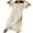 Beige, variant on ZKCCNUK Plus Size Nightgowns for Women Winter Casual Thick Warm Flannel Long Loose Nightdress M-3XL