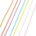 thumbnail image 1 of Miangastore 10Pcs Plastic Curb Chains Jewelry Making Chain Supplies for DIY (Random Style), 1 of 9