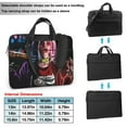 thumbnail image 2 of Character Harley Quinn Laptop Bag Shoulder Portable Laptop Case Sleeve Chromebook Notebook Messenger Briefcase Adjustable Handbag For Women & Men, 2 of 8