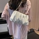 thumbnail image 4 of Nuevo bolso plisado para axilas con textura de Joker, bolso de hombro a la moda para mujer, bolso de PU para mujer MFZFUKR BST3059635-4, 4 of 5