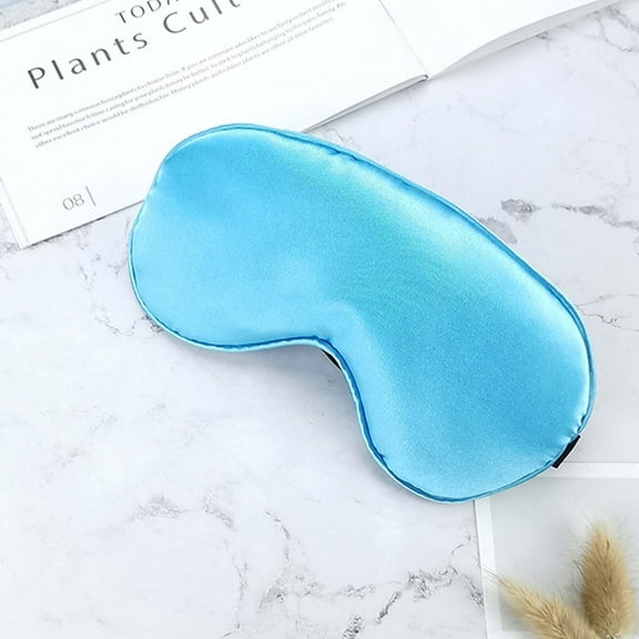 Kokovifyves Sleep Mask Silk Blackouted Soft Travel Mask with Adjustable Strap Sleep Eye Mask