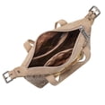 thumbnail image 4 of Wrangler Tooled Aztec Small Crossbody Handbag for Women Stylish Handle Bag Designer Top-Handle Crossbody Bags, Tan, 4 of 7