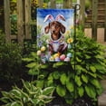 thumbnail image 2 of Dachshund Easter Egg Hunt Garden Flag 11.25 in x 15.5 in, 2 of 5