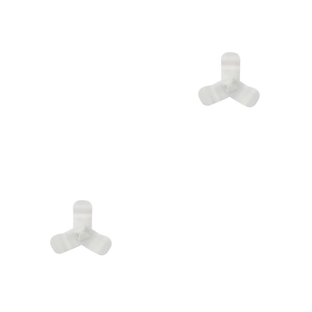Organizador de cables Naiovety Cable Winder Clips Holder 1 pieza blanca CBP318646