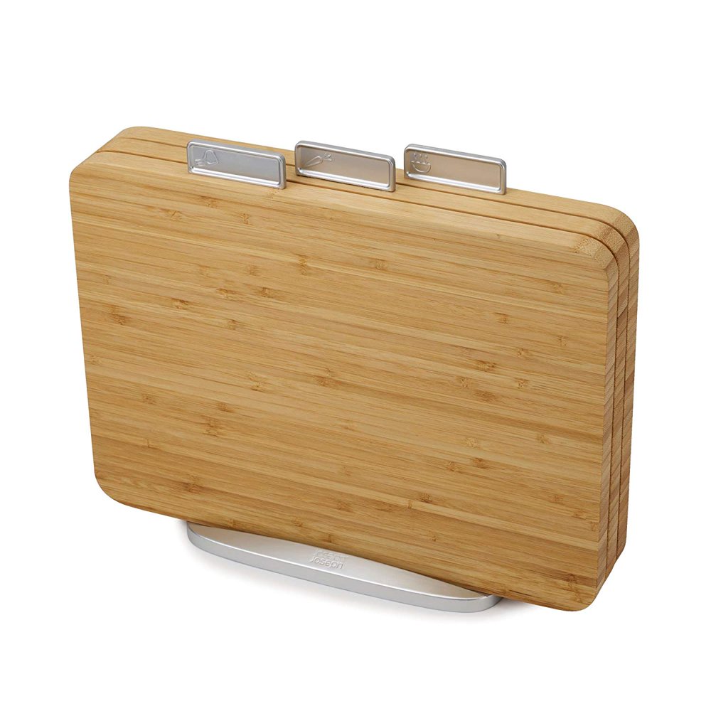 Joseph Joseph Index Bamboo 3piece Chopping Board Set