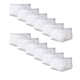 thumbnail image 1 of Bóxers tipo brief de algodón para hombre Hanes, absorbentes de humedad, paquete de 6, blancos, 1 of 7