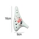 thumbnail image 2 of Ocarina de cerámica de 12 agujeros, idea de regalo pintada a mano para músico principiante, fácil de aprender 367, 2 of 5