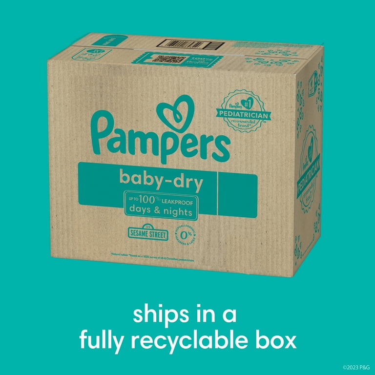 Pampers mega hotsell box size 6