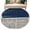 Blue, variant on Navy Blue Striped Round Area Rug 5Ft Washable Circle Rugs for Living Room Bedroom, Farmhouse Stripes Modern Abstract Art Non-Slip Carpet Floor Mats Indoor Outdoor Carpet Runner Aesthetic Home Decor
