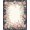 Navy Blue Cream Rose, Pattern 9, variant on ODIKA Scatter Pink Boho Delicate Scroll Vine Border Entry Door Entryway Stain Resistant Low Profile for Dorm Room, Small Living Apartment