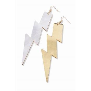 HERO LIGHTNING BOLT EARRINGS 12 PACK