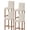Multicolor, variant on Minimalistic Checkered Beige Rural Style Bar Stool Covers Set of 4, Stretch Washable Bar Chair Covers with Backs, Removable Pub Counter Height Chair Cover for Kitchen Dining Room Cafe