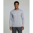 thumbnail image 2 of Real Essentials 3 & 5 Pack: Men's Mesh Quick Dry Athletic Long Sleeve T-Shirt UPF SPF UV Sun (Available In Big & Tall), 2 of 4