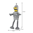 thumbnail image 2 of Cartoon Futuramaeds Robots Bendered MOC 110PCS Bricks Building Blocks Kits Toys for Children Kids Gifts Assemble Figures, 2 of 5