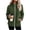 Army Green, variant on Fleece Jacket Women Lightweight Full Zip Up Jackets for Women with Pockets Soft Polar Warm Long Sleeve Stand Collar Womens Winter Coats Fashion Winter Fall Outerwear White M