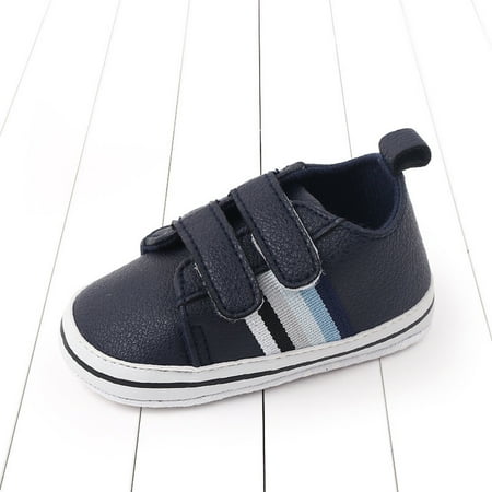 

TOWED22 Toddler Warm Shoes Cute Children Toddler Shoes Boys And Girls Floor Sports Flat Bottom Soft Bottom Baby Walking Shoes Blue