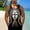 Tops-A631Gray, variant on Athletic Shirts Jesus Crucifixion Cloud Print Gym Shirts Crew Neck Sleeveless Mens Tank Tops Breathable Soft Moisture Wicking Fitness