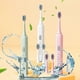 thumbnail image 1 of Juego de cepillos de dientes eléctricos | 3 cabezales de cepillo | 5 modos de limpieza | Vibración sónica | Duración de la batería de 60 días | Temporizador incorporado | Resistente al agua IPX7 |, 1 of 9