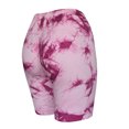 thumbnail image 4 of Aayomet Shorts de Yoga Taille Haute Dégradé Trois Points pour Femmes, Rouge L, 4 of 4