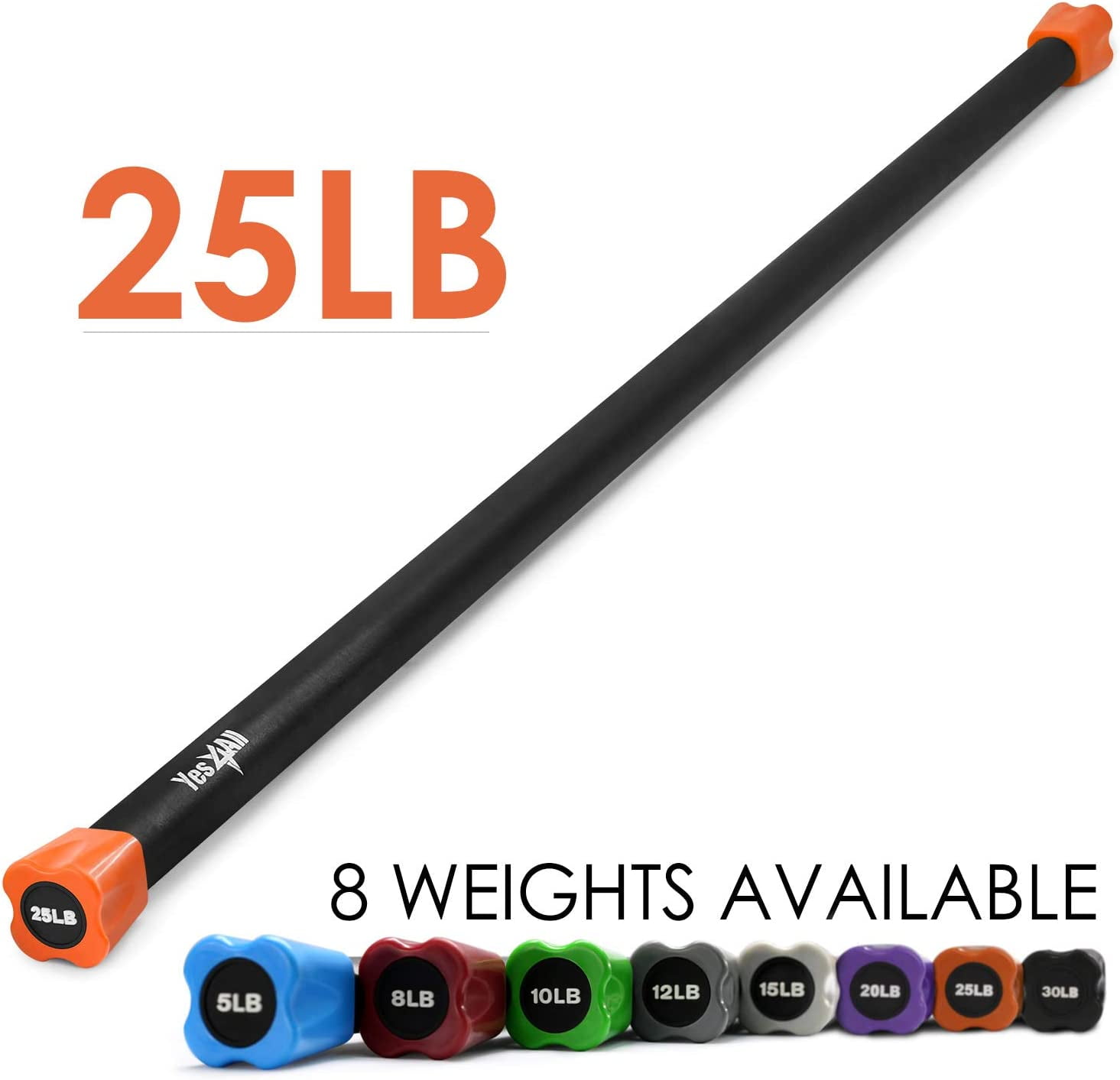 Yes4all weighted bar sale