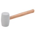 thumbnail image 1 of 16 oz Rubber Mallet, White, 1 of 1