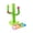 1pc-Inflatable Figurine, variant on Inflatable Cactus Ring Toss Game Set, Target Toss Floating Swimming Ring Toss, Includes Cactus,4 Rings, for Fiesta Party Accessories, Hawaiian Pool Beach Party Decoration Supplies
