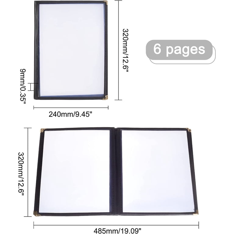 Blank Restaurant Menu Cover