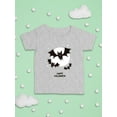 thumbnail image 3 of Funny Bats And Moon T-Shirt Infant -Image by Shutterstock,  6 Months, 3 of 4
