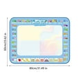 thumbnail image 3 of XYAIYT Children's Reusable Water Canvas Drawing Board Large Set with Water Pens Mess Free Portable Educational for Kids Enhances and Motor Skills Suit for Travel and Early Learning, 3 of 6