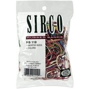 Darice SRB119 2 oz Rubber Bands, Assorted Color