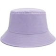 thumbnail image 2 of ORUYROP Bucket Hat for Women Men, Reversible Cotton Summer Sun Beach Fishing Cap Solid Color Style, 2 of 7