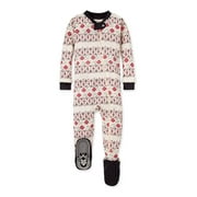 Matching Family Christmas Pajamas Baby Boy Girl Unisex Fairisle Sleeper