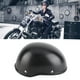 thumbnail image 5 of Casco de motocicleta exquisito para hombre, casco retro de media cara, negro mate, 5 of 15