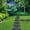 Black circle, variant on Lumxatz Garden Stepping Stone Decorative Walkway Paver Non- Outdoor Path Stone with Ground Nails for Lawn Yard,Beige circle