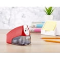 thumbnail image 5 of Bostitch Office Personal Electric Pencil Sharpener, Powerful Stall-Free Motor, High Capacity Shavings Tray, Red (EPS4-RED), 5 of 5