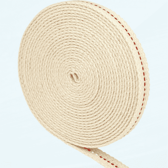 1 Roll Cotton Oil Lamp Wick 1/2-Inch Replacement Oil Lanterns Wick for Oil Lamps and Oil Burners, 14.8ft