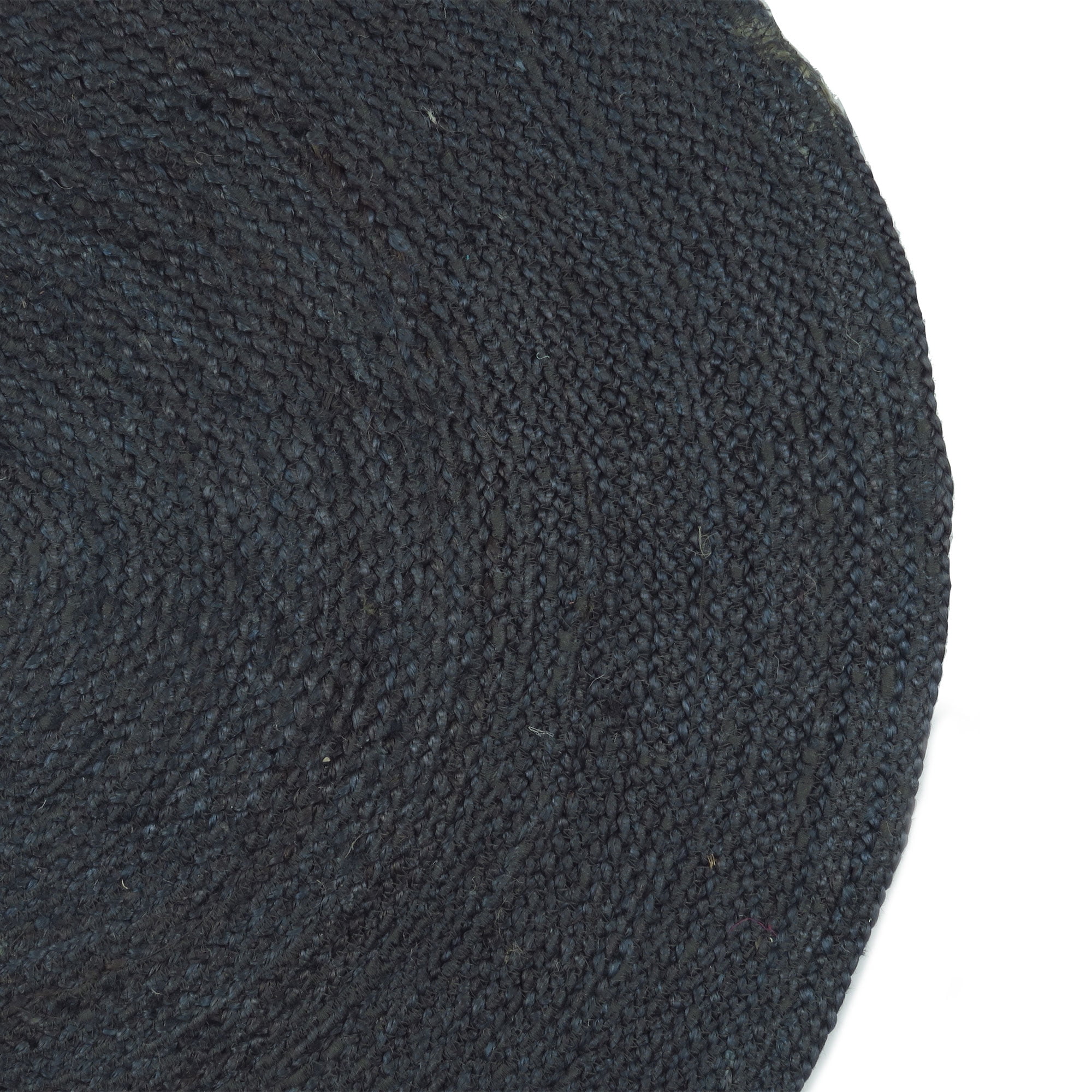 Oussum Hand Woven Natural Jute Area Rug Round Indoor Home Décor Area Runner Online