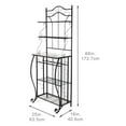 5Tier Kitchen Island Utility Storage Shelves, Microwave Carts On Sale