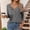 Black, variant on Womens T Shirts Spring Summer Casual Basic Tees Fashion Loose Long Sleeve V-Neck Striped Top