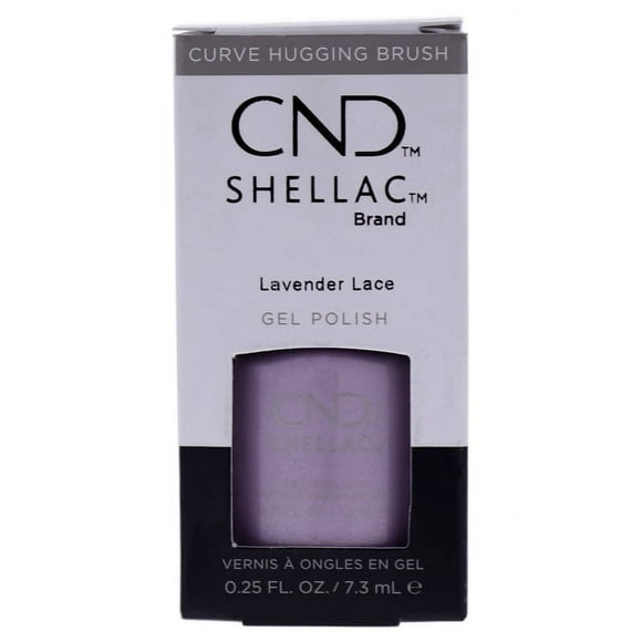 Shellac Nail Color - Lavender Lace by CND for Women - 0.25 oz Nail Polish