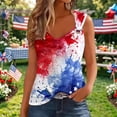thumbnail image 2 of MuXiKeJi Clothes 250th Anniversary USA Shirt for Women Patriotic Bald Eagle Tank Tops 4th of July T-Shirt Memorial Day Tops, 2 of 4