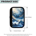 thumbnail image 6 of SEANATIVE Blue Marble Print Refrigerator Door Handle Covers Soft Kitchen Appliance Handle Protector for Fridge Oven Microwave Dishwasher Kitchen Indoor Decoration Set of 2, 6 of 7