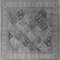 thumbnail image 1 of Ahgly Company Indoor Square Oriental Gray Industrial Area Rugs, 6' Square, 1 of 4