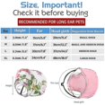 thumbnail image 2 of Pet Dog Baseball Cap Adjustable Sunscreen Sport Visor Cap With Earhole Chin Strap, 2 of 3