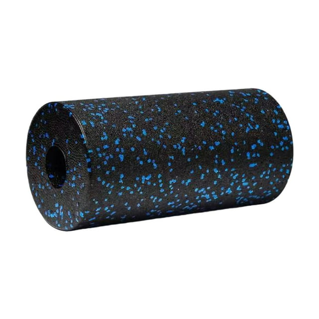 Rouleau en Mousse Colonne de Yoga Creux 12 Pouces Rouleau de Yoga Robuste Outil de Massage Corps Entier Bleu