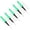 Green, variant on Industrial Test Probe Piercing Needle 0.7mm with Protective Sheath for Multimeters & Wire Testing Automotive Accessories 5-Pack (Yellow, 0.7mm / 0.027 inches)